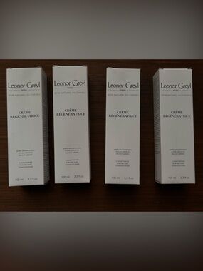 New- Lot of 4 Leonor Greyl Crème Régénératrice Conditioners
